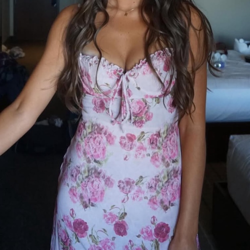 Floral Mini Whitefox Dresss